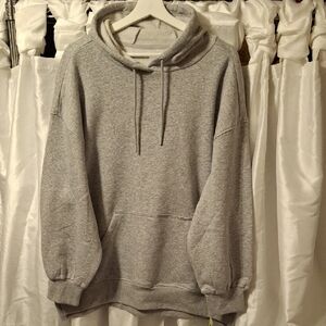 Vively Classic Gray  Hoodie 1X